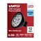 Satco 6.5 Watt MR16 LED - Black Finish - 5000K - GU5.3 Base - 500 Lumens - 12 Volt - Hologen S11399 - alternate 2